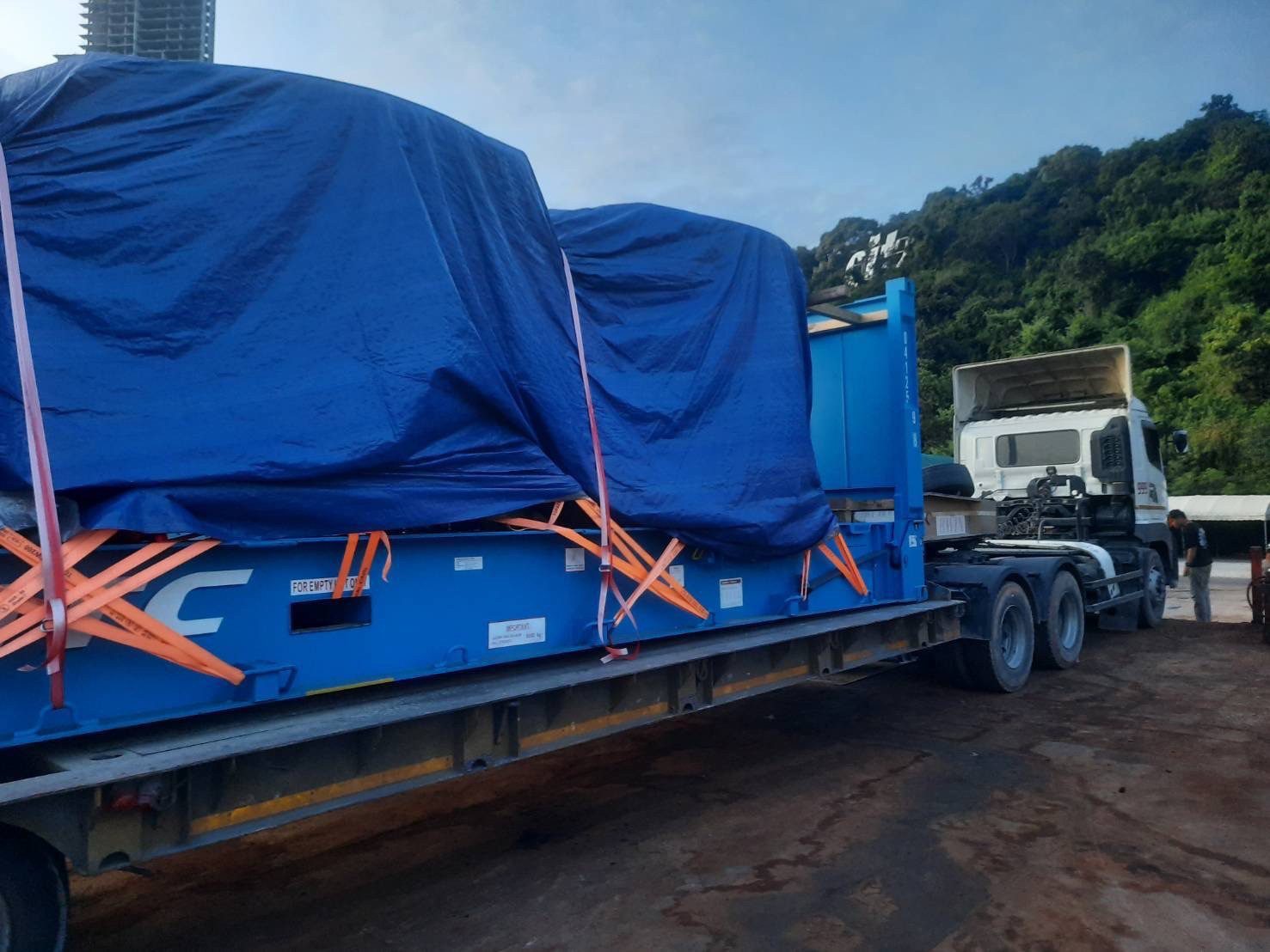 Professional machinery relocation